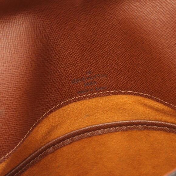 LOUIS VUITTON Brown Monogram Leather Shoulder Bag - Picture 5 of 10